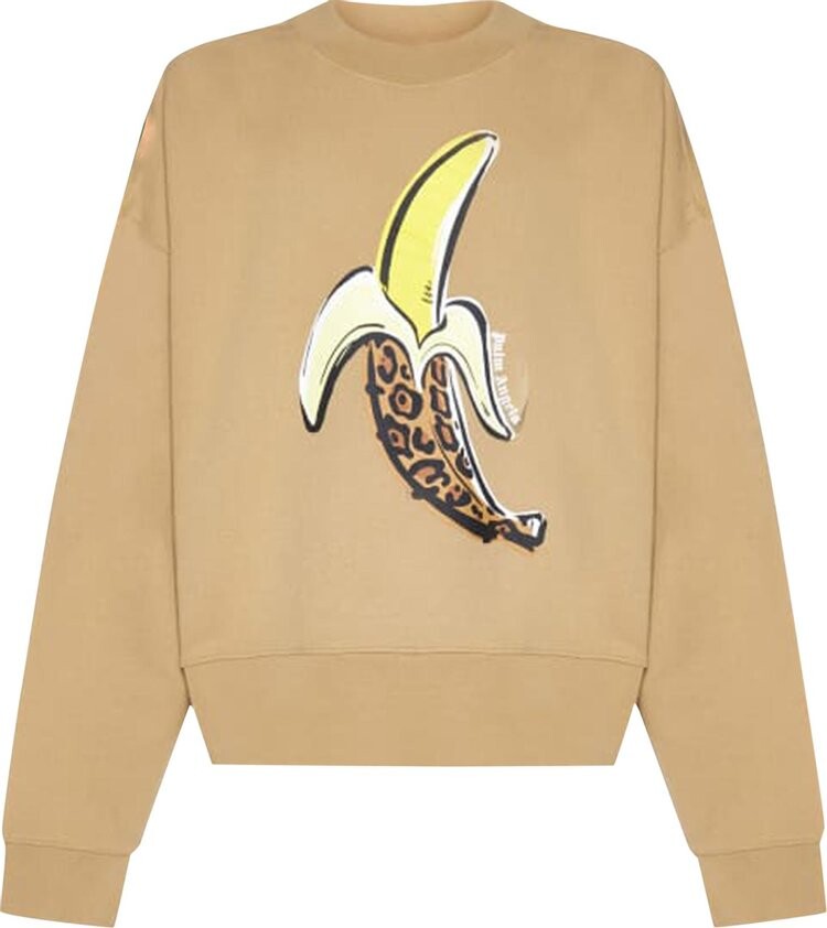 

Толстовка Palm Angels Banana Crew 'Nuts/Yellow', желтый