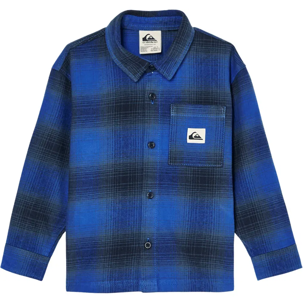 Детская рубашка с длинным рукавом Quiksilver Bushing, Blue