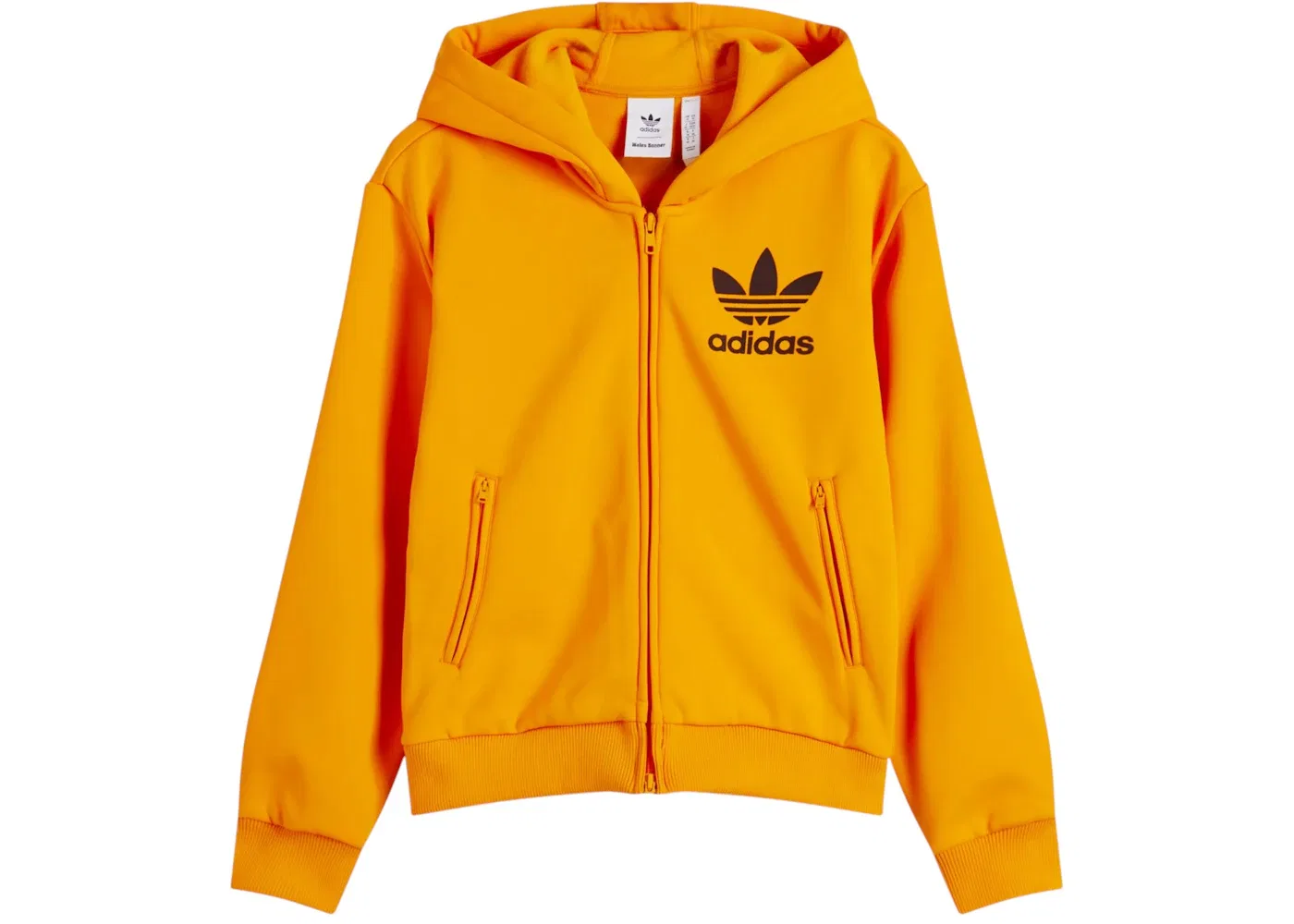 Мужская худи с длинным рукавом Adidas x Wales Bonner Track Hoodie, EQT Orange S16