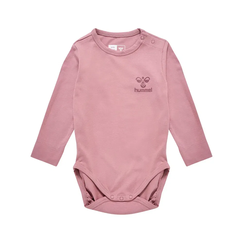 Боди с длинным рукавом Mino Hummel, розовый
