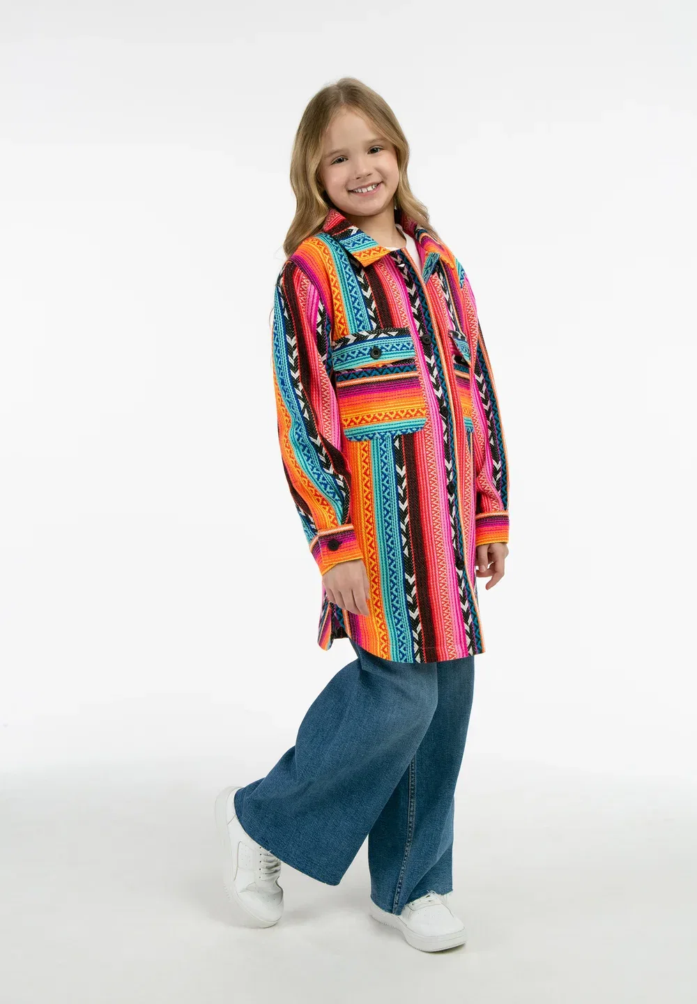 Короткая куртка Mymo Kids, Mehrfarbig Neon Pink