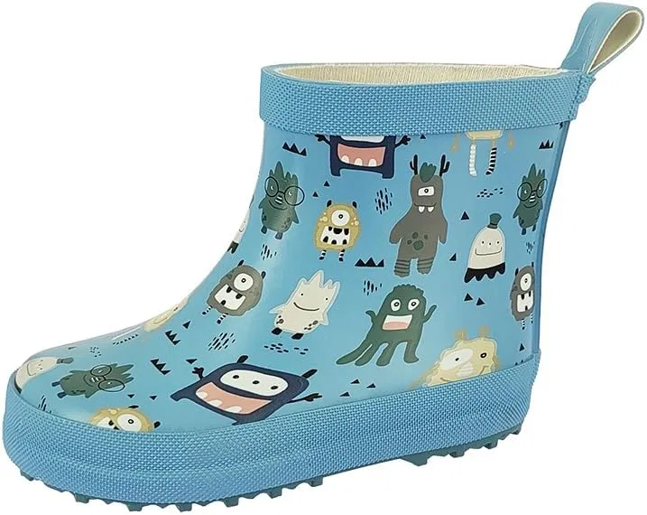 Детские резиновые сапоги для мальчиков Puddle Hunters 4043 Beck, Lightblue