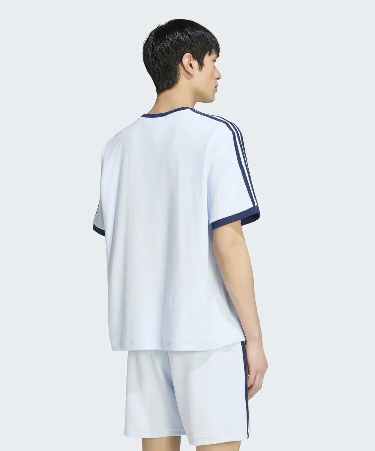 Футболка свободного кроя с графическим принтом Terry Kari Adidas, Blue — фото 4