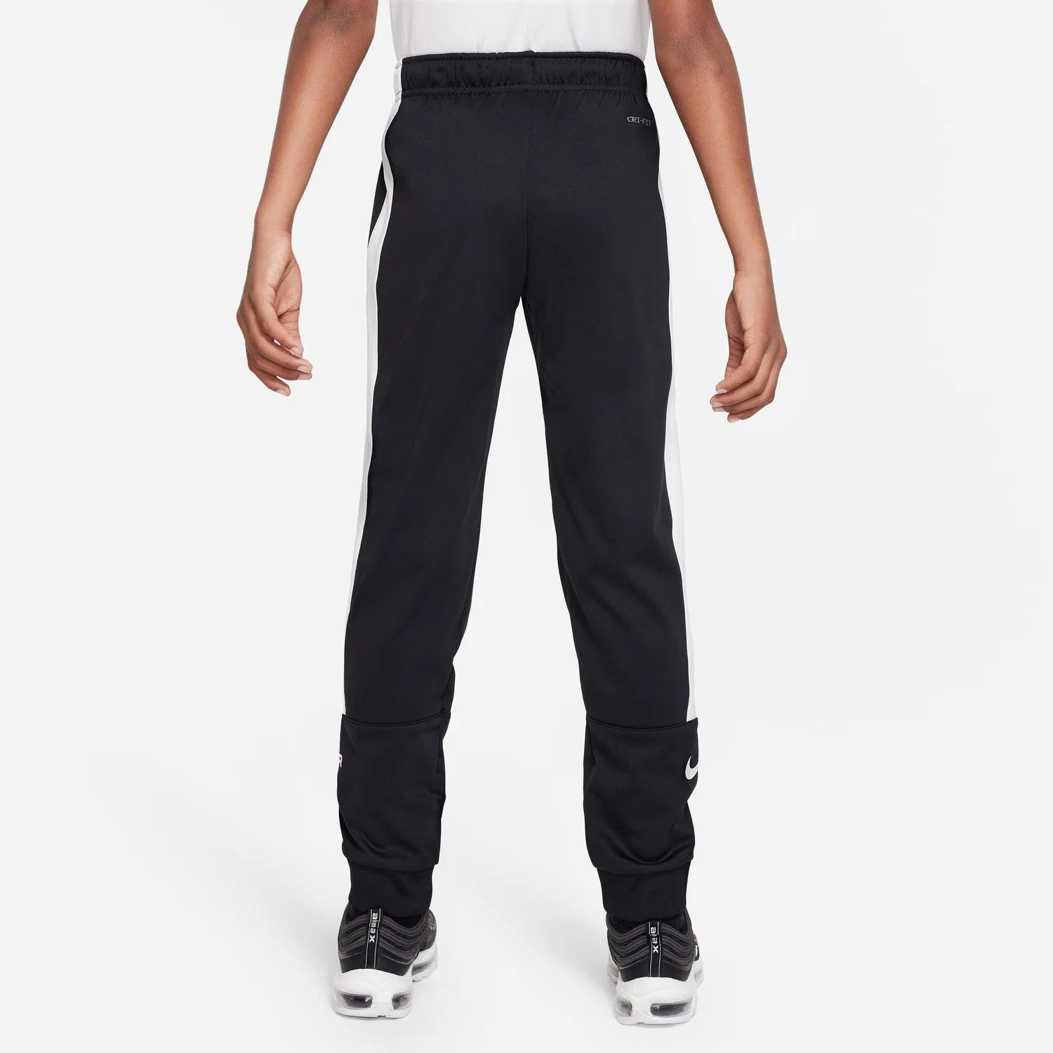Детские спортивные штаны с технологией Dri-FIT Nike Air, Цвет: Schwarz — фото 2