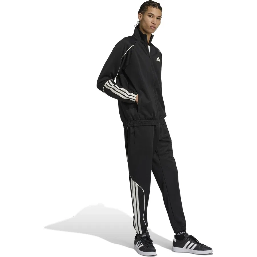 Спортивный костюм с длинным рукавом 3-Strıpes Stadıum Ts adidas, Черно-белый — фото 3