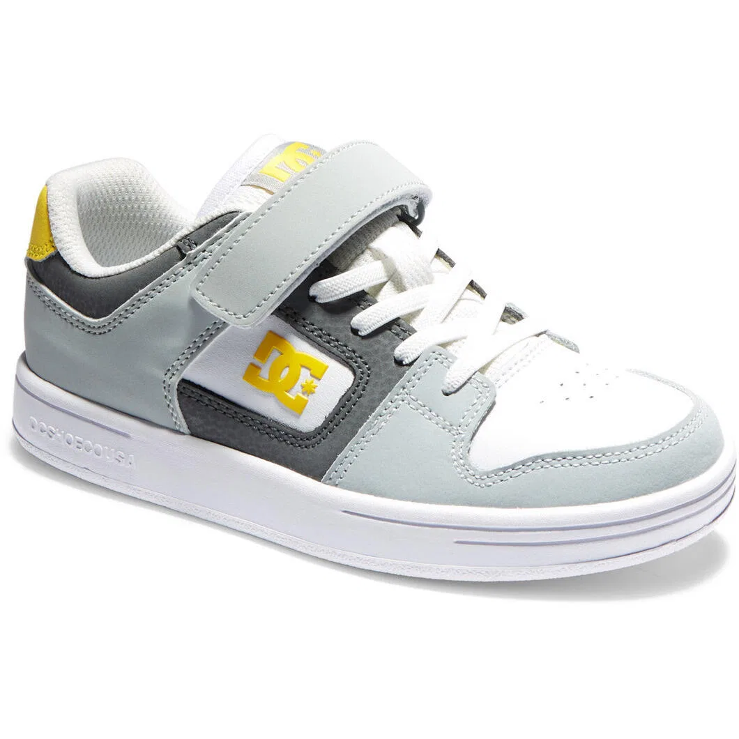 Детские кроссовки с натуральной кожи DC Shoes Manteca 4 V, Weiss — фото 4