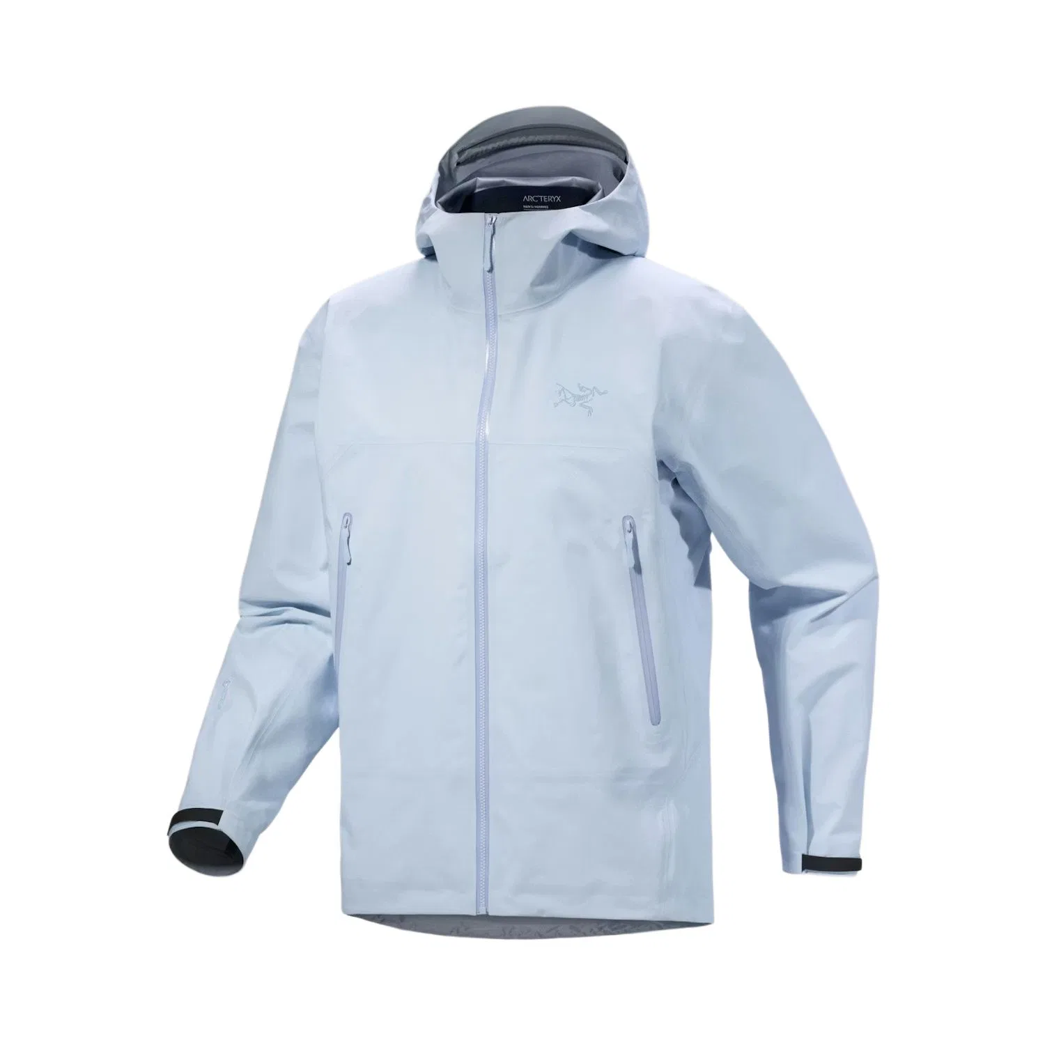 Женская ветровка с капюшоном BETA Arcteryx, Cloud Blue/Alpine Blue