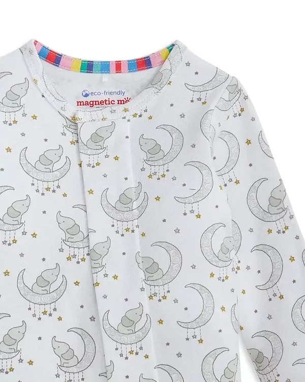 Детский комбинезон с магнитными застежками комплект из 4 штук Unisex footie bundle Magnetic Me, мультиколор — фото 3