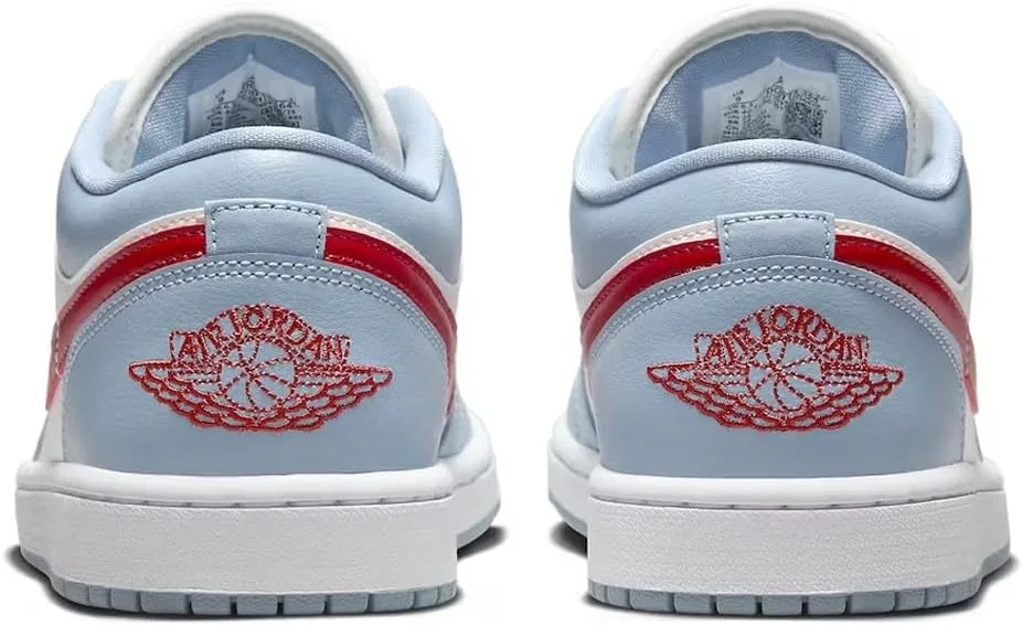Кроссовки NIKE Air Max Plus для бега, модель 852630, мужские, белый/красный/синий/серый — фото 4