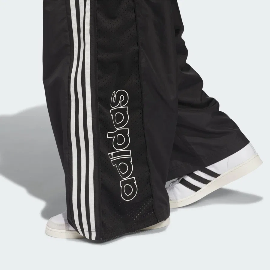 Спортивные штаны с принтом Originals Basketball Windbreaker Pant adidas, Черный — фото 4