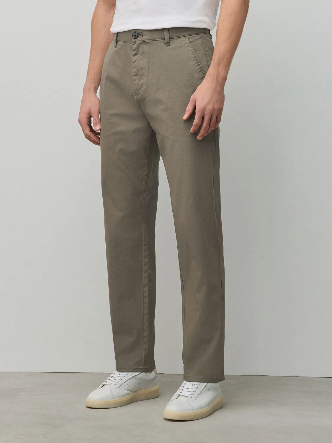 Чиносы зауженные, Mushroom Brown Next