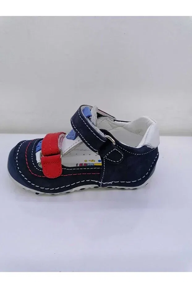 Детские туфли для мальчиков ортопедические Özgür Kids, Navy Blue — фото 3