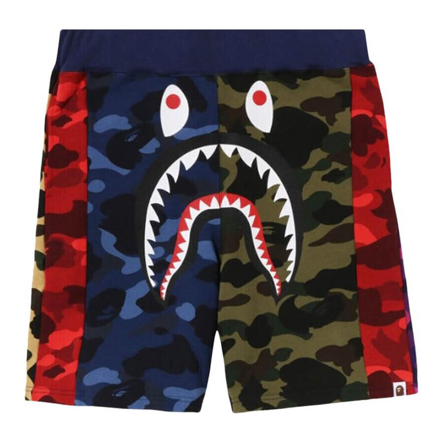 

Шорты Bape Mix Camo Crazy, мультиколор