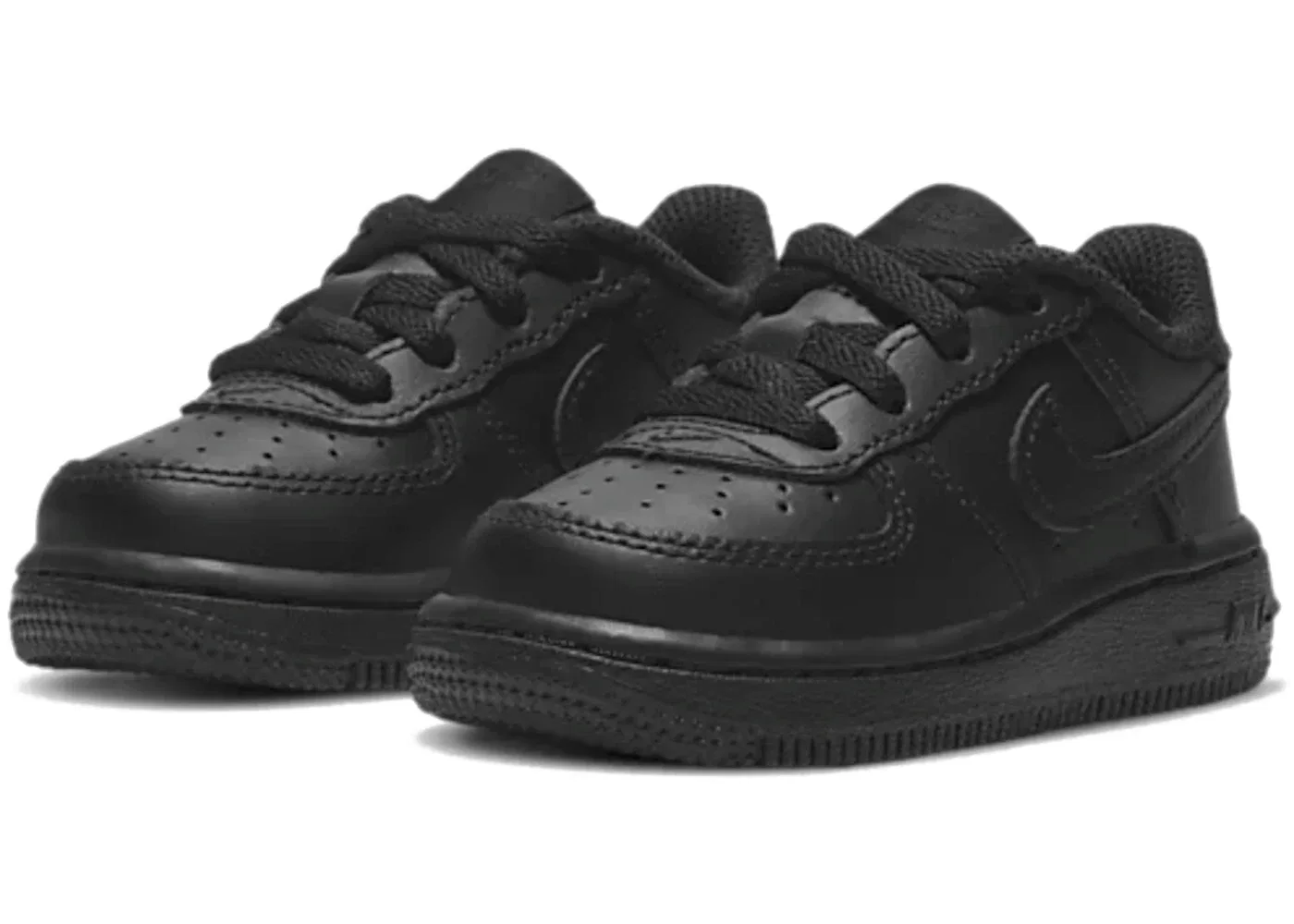 Детские кроссовки Lifestyle Nike Air Force 1 Low LE, Black/Black — фото 2