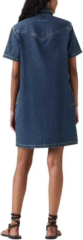 Женское джинсовое платье А-силуэта Louisa Levi's, Blue — фото 2