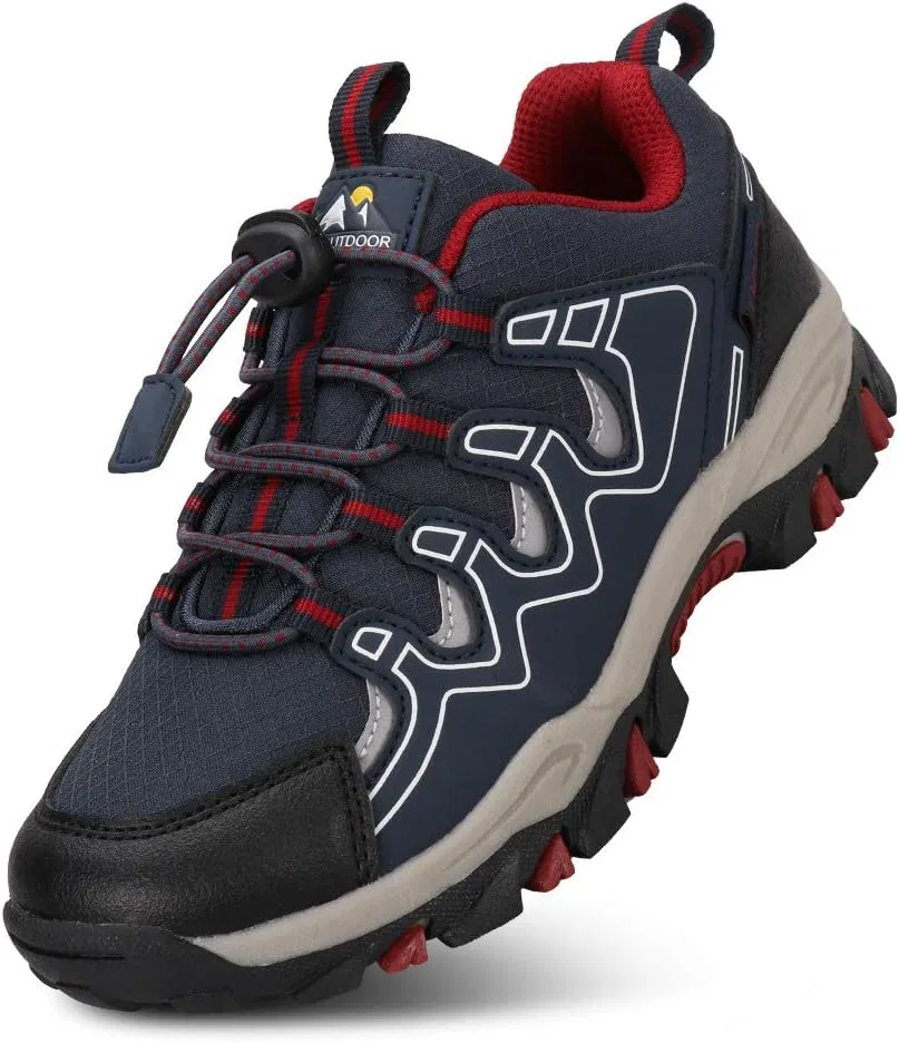 Детские кроссовки для мальчиков водонепроницаемые UOVO, Navy Blue/Red