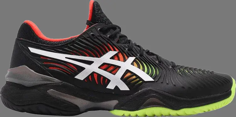 

Кроссовки court ff 2 'black' Asics, черный