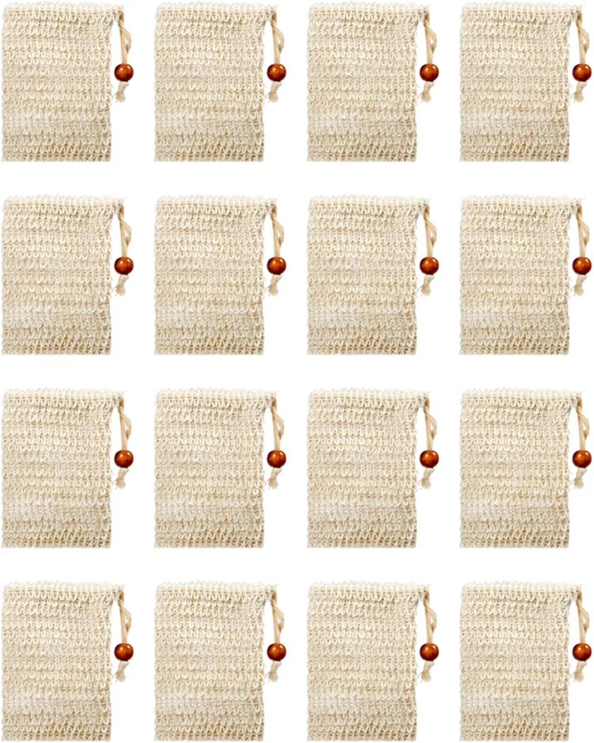 Мешочек для мыла Ramie Oikabio, 16 штук, Beige