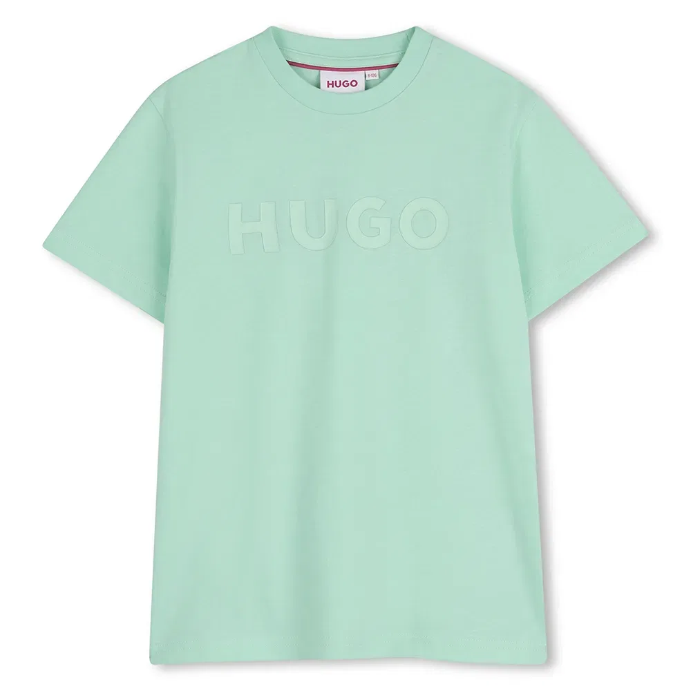Футболка с коротким рукавом G01014 Hugo, зеленый
