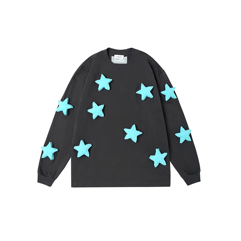 Детская футболка с круглым вырезом, свободного кроя, Moderate Straight Fit, SQQZ Project — фото 3