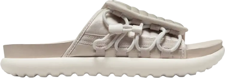 Сандалии Nike Wmns Asuna 2 Slide 'Light Orewood Brown Pale Ivory', коричневый — фото 2