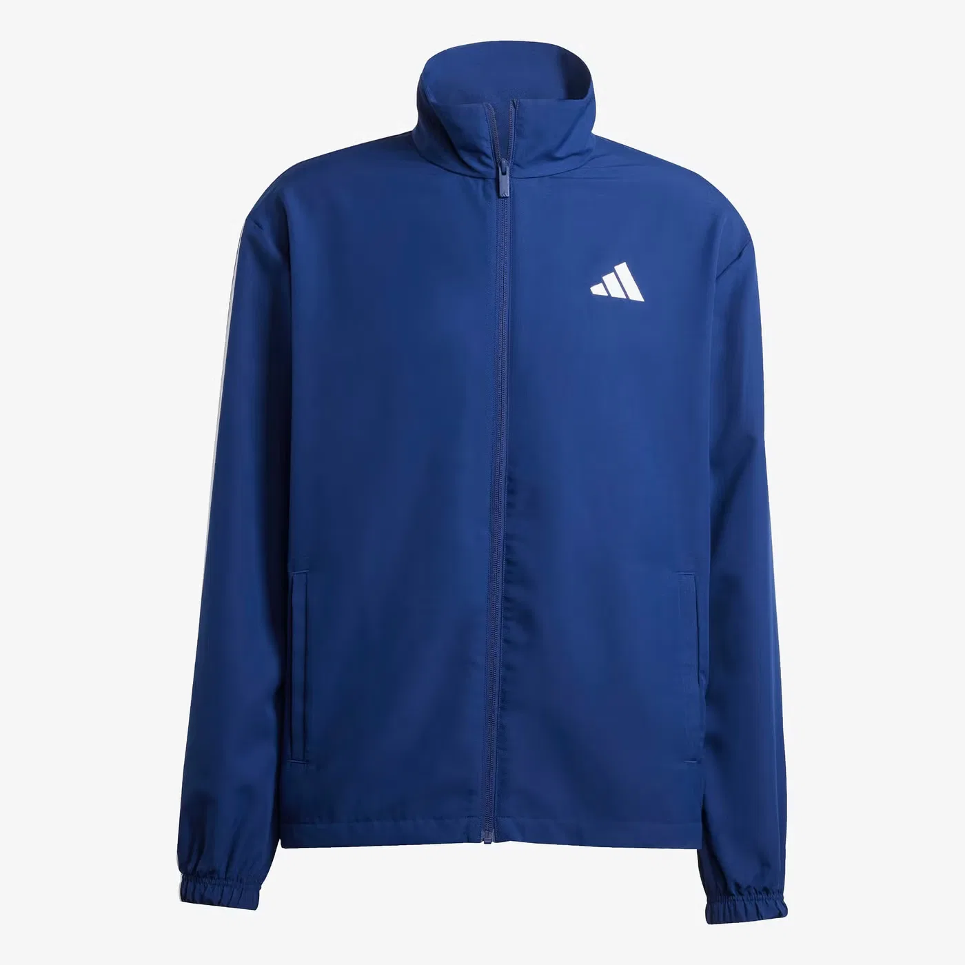 Спортивный костюм с молнией 3-Stripes Adidas, темно-синий