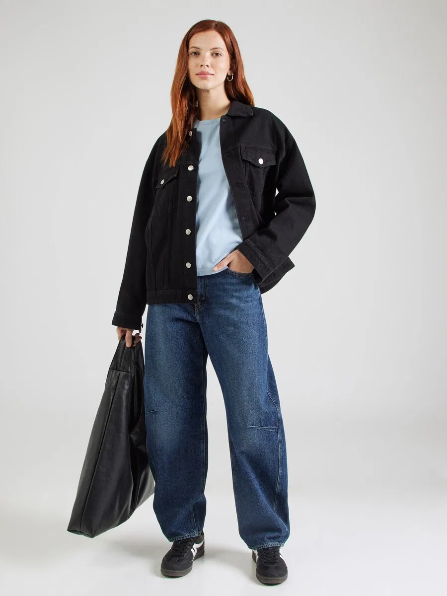 Футболка LEVI'S светло-голубого цвета — фото 4
