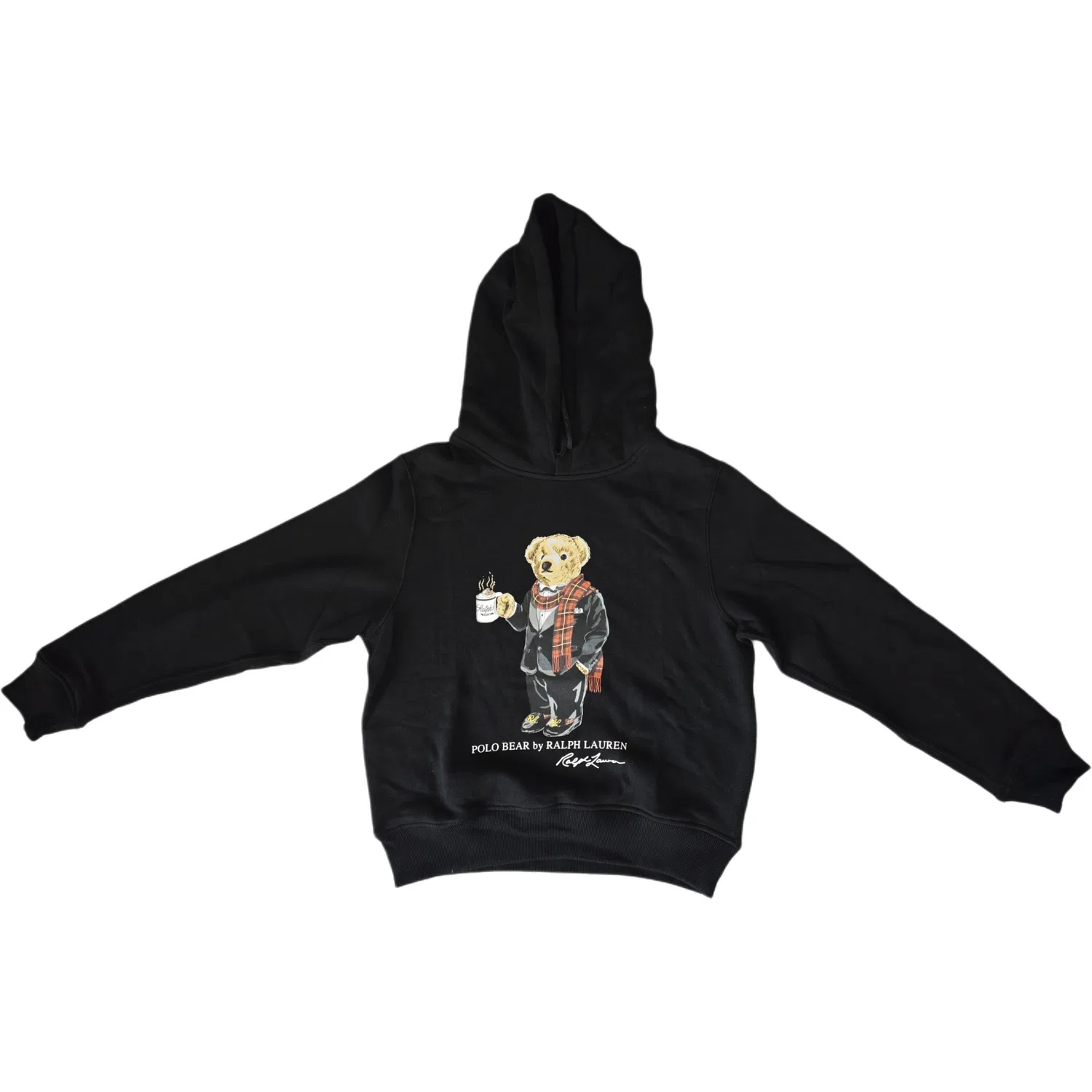 Женский свитшот с капюшоном Polo Bear Polo Ralph Lauren, Black