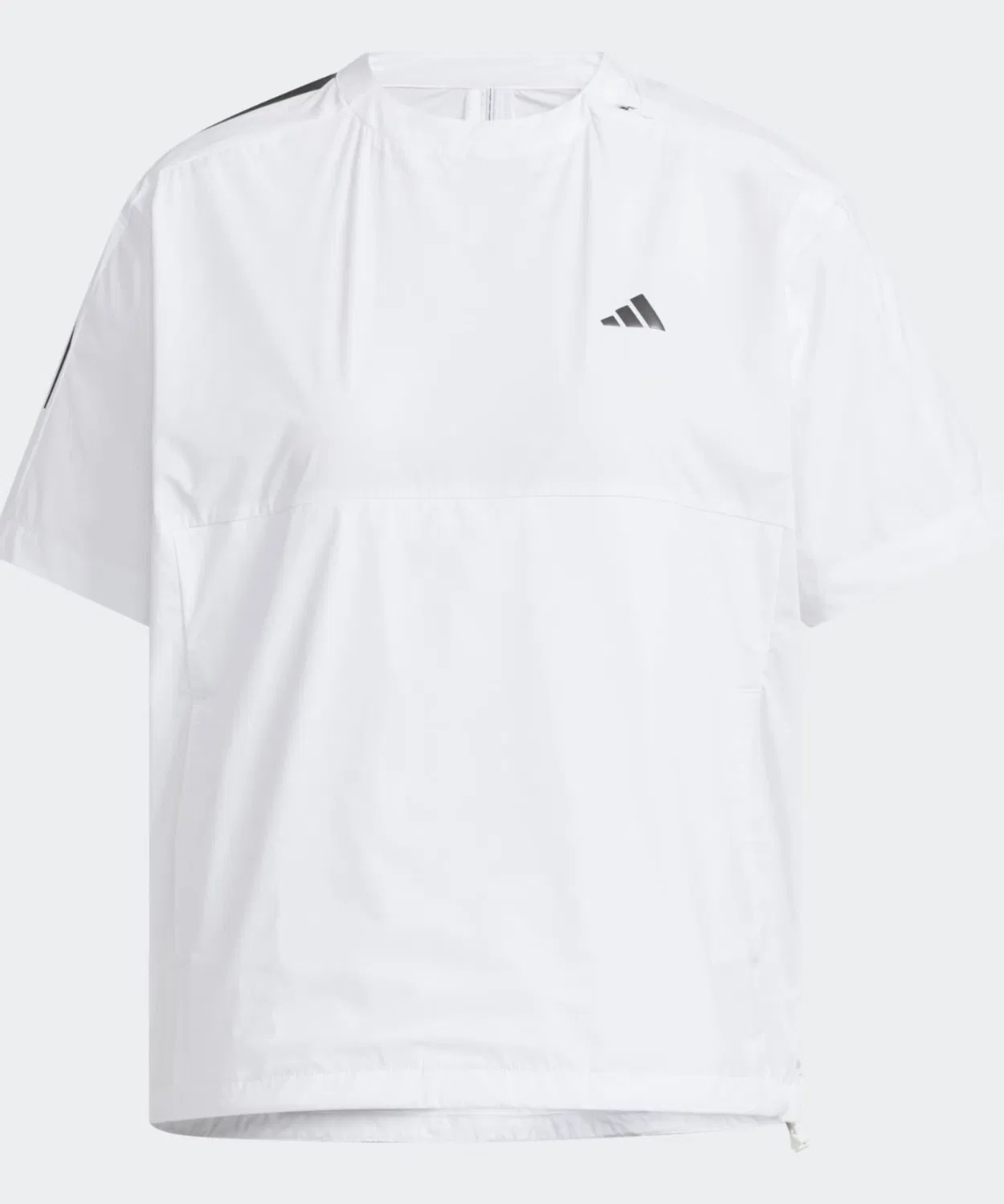 Женский пуловер с коротким рукавом, свободного кроя, Ultimate 365 Tour, Adidas, Белый — фото 3