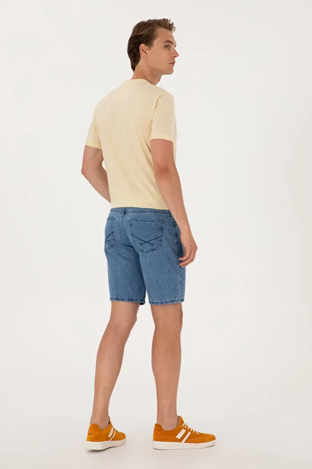 Мужские шорты джинсовые U.S. Polo Assn., Blue — фото 4