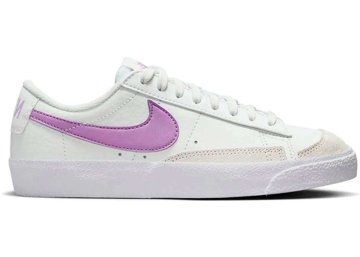 Детские кроссовки для активного отдыха Nike Blazer Low '77 Vintage, Summit White/White/Rush Fuchsia