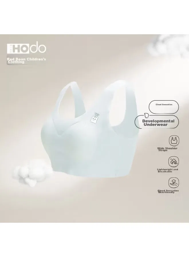 Бюстгальтер без косточек для девочек, модель X3008, Red Bean, голубой