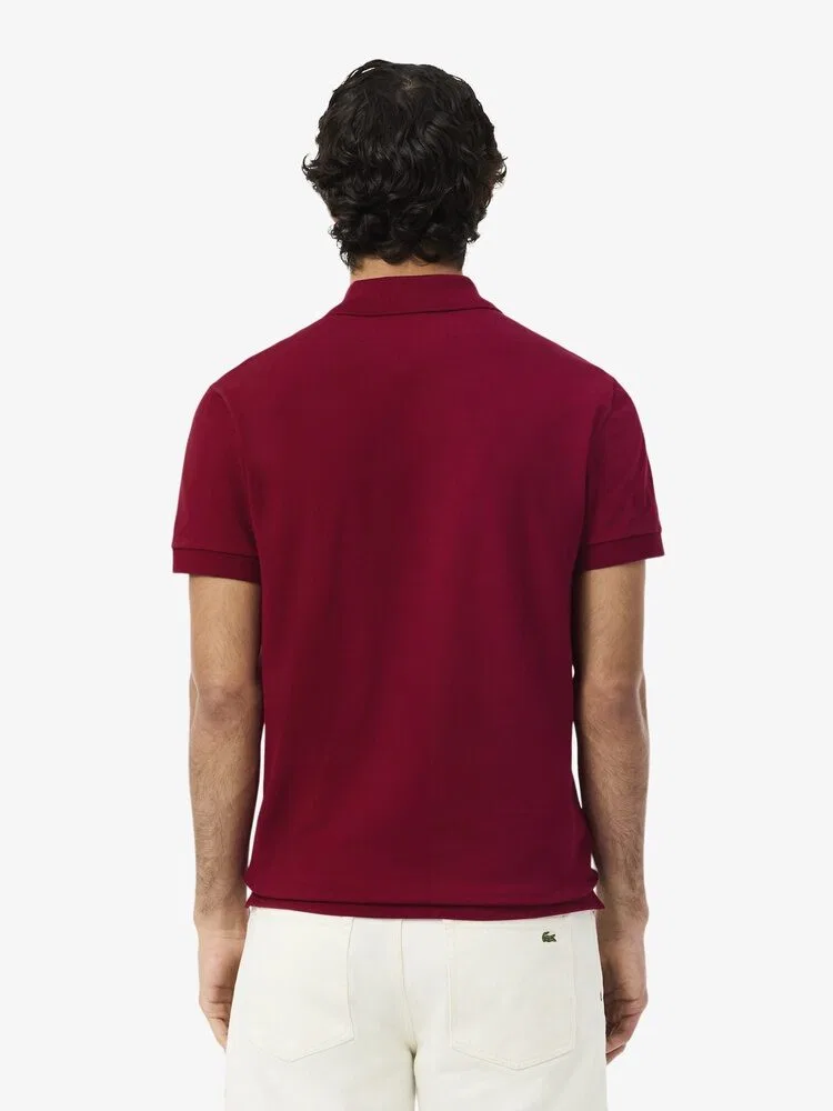 Футболка поло Slim Fit LACOSTE, Wine — фото 3