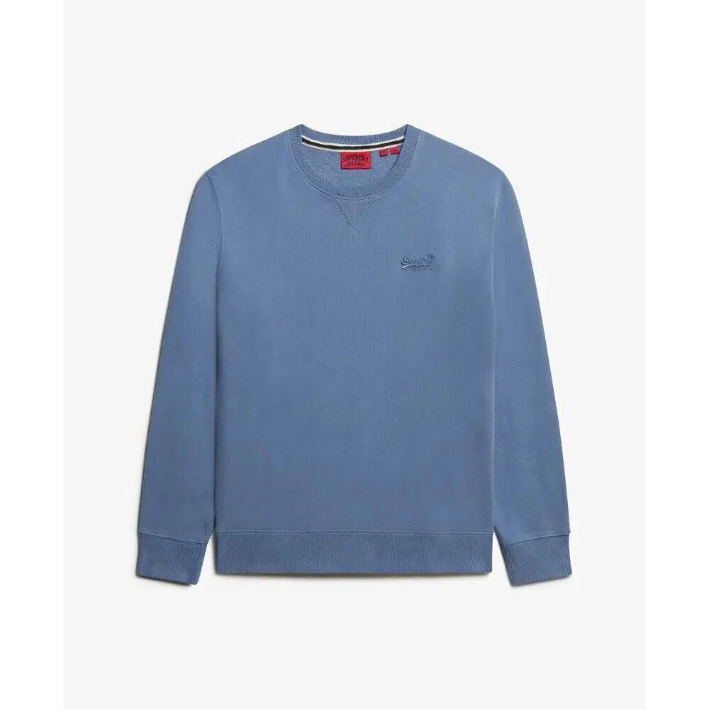 Мужской свитшот с круглым вырезом Superdry Essential, Цвет BLAU