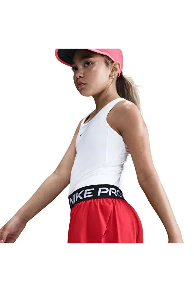 Детские спортивные шорты для девочек с длинным рукавом с леггинсами Nike, Red — фото 2