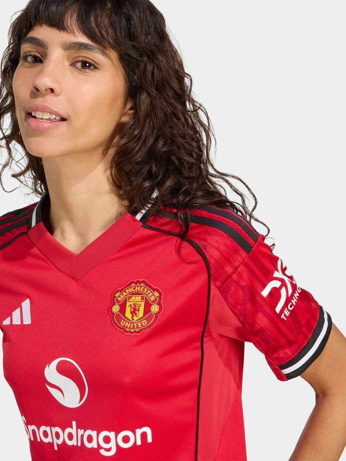 Футболка adidas Red Manchester United 25/26 Home Jersey, красный — фото 4
