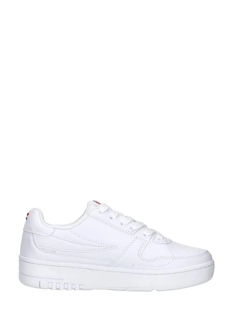 Детские кроссовки для мальчиков с принтом Fxventuno Teens Fila, White — фото 4