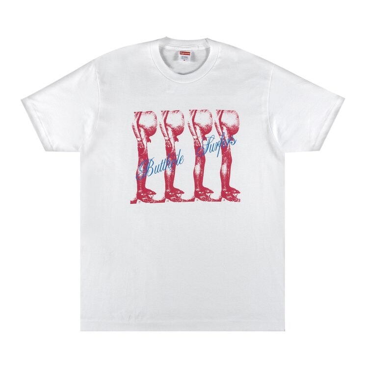 

Футболка Supreme x Butthole Surfers Tee 'White', белый