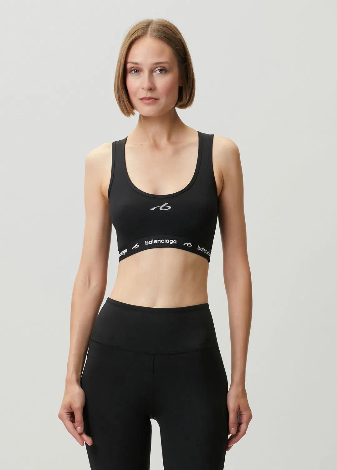 Спортивный бюстгальтер Balenciaga, black