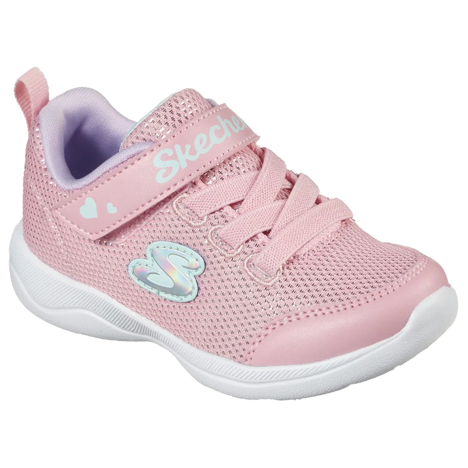 Детские кроссовки-слипоны Skechers, Pink Glitter