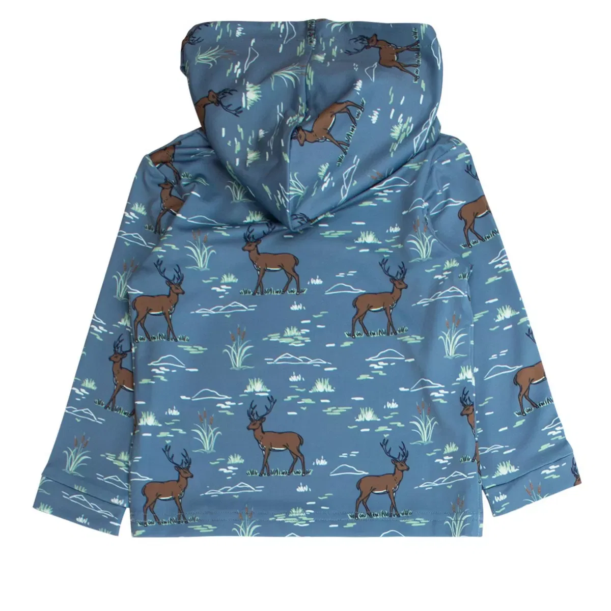 Детское худи с принтом Camo Catch RuggedButts, Sage Trail Camo — фото 2