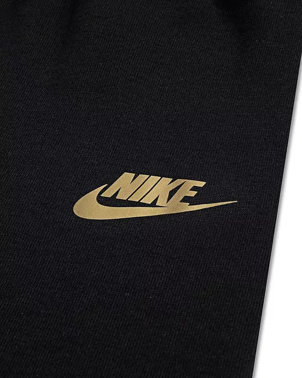 Детский комплект для мальчиков с принтом Nike, черный/белый — фото 4