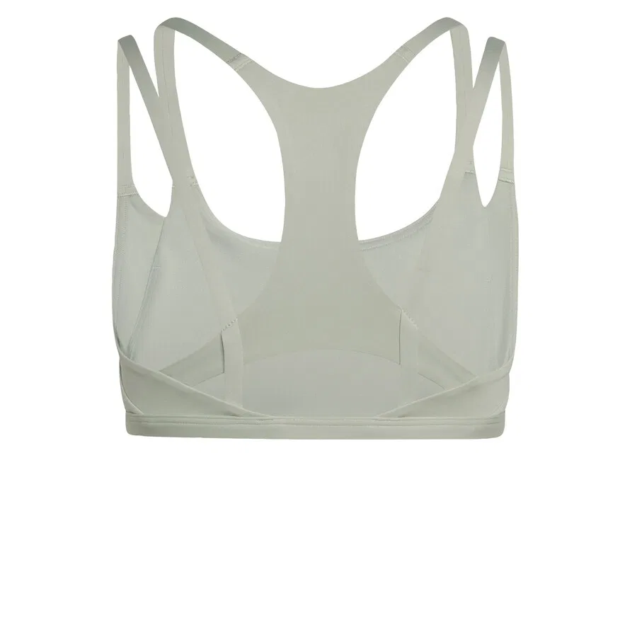 Спортивный бюстгальтер ADIDAS PERFORMANCE Bralette 'Optime Workout' пастельно-зеленого цвета — фото 3