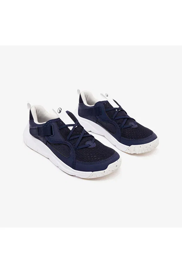 Детские кроссовки для девочек дышащие Decathlon, Navy Blue — фото 2