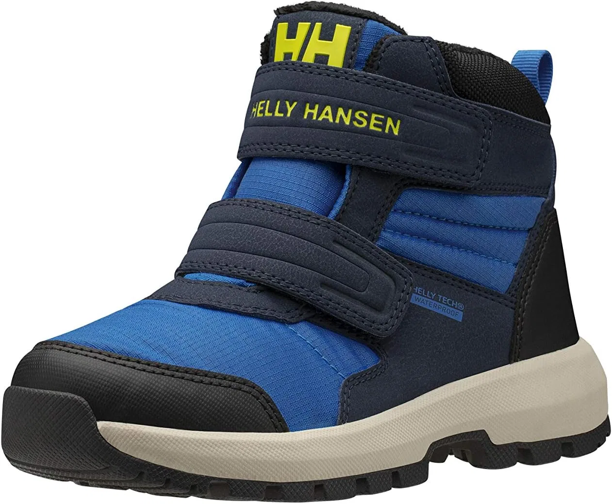 Детские зимние ботинки с высоким верхом Bowstring Helly Hansen, Navy/Bluebird/Sweet Li