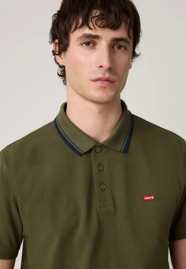 Футболка поло Levi'S, оливковый — фото 4