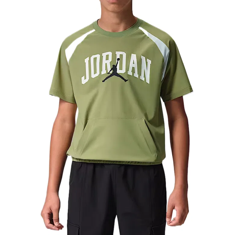 Футболка детская с круглым вырезом Jordan, Outdoor Green — фото 3