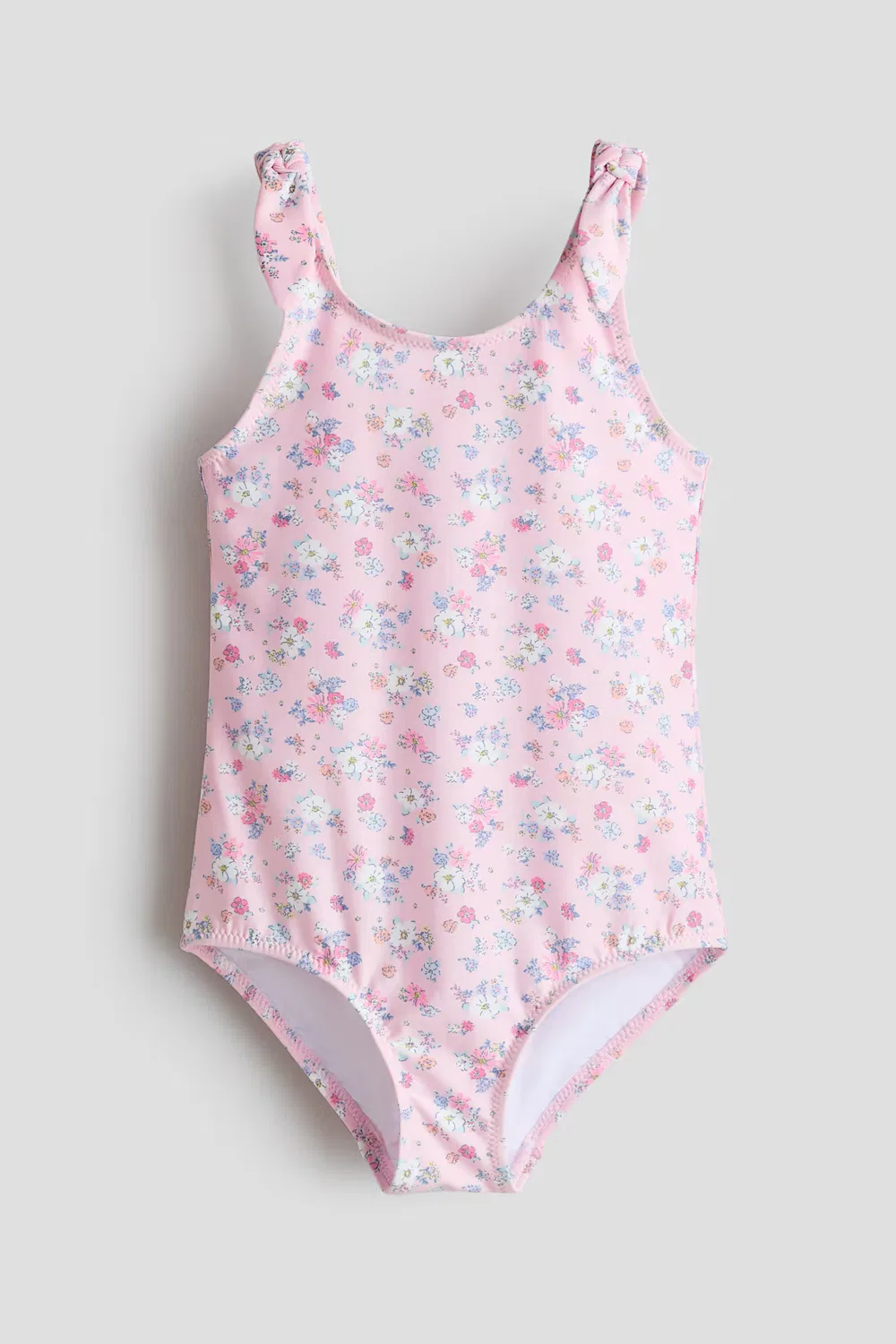 Купальник с принтом H&M, Hellrosa/Geblümt