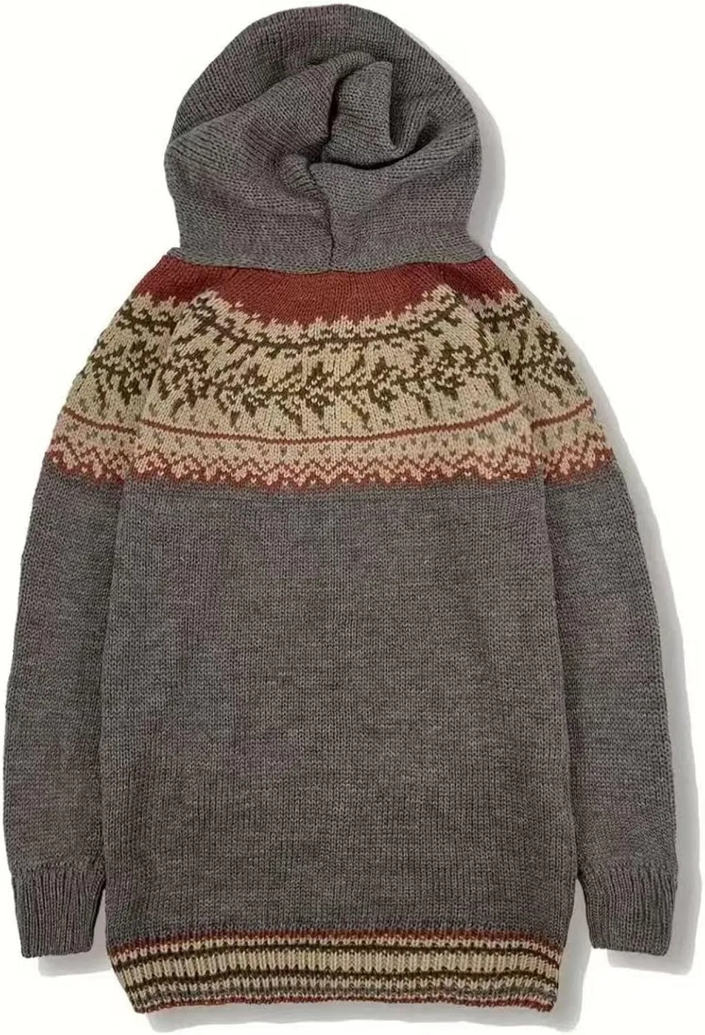 Женский кардиган с принтом, Fair Isle Sweaters — фото 3