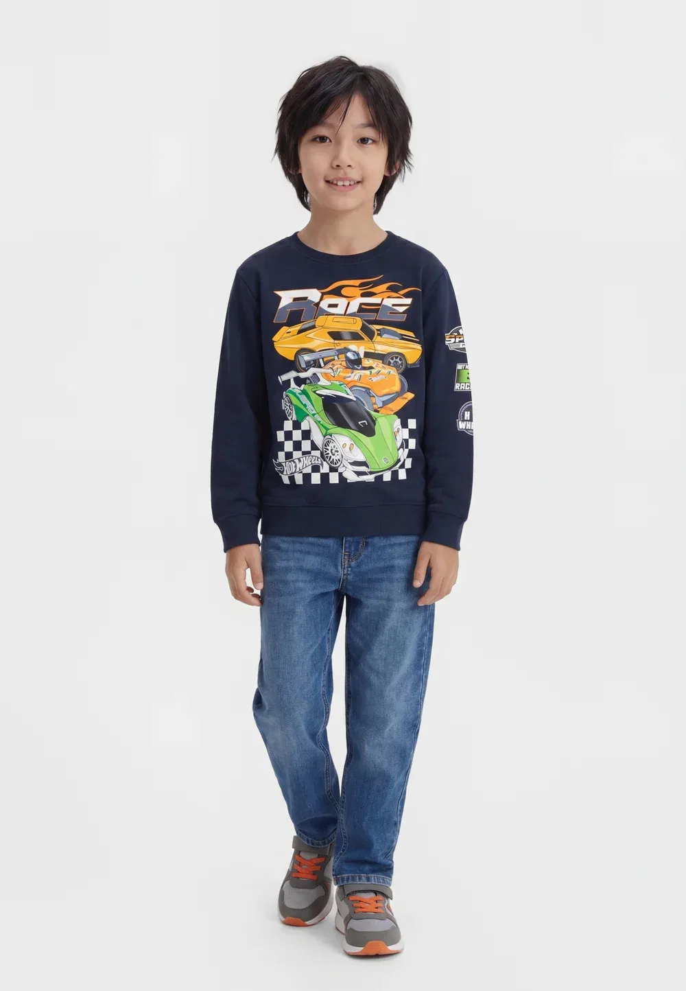Nmmjerry hotwheels - толстовка Name It, Navy Blazer